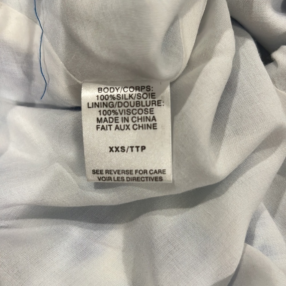 NWOT CAMI TIE DYE SILK SKIRT SIZE XXS - Picture 4 of 8